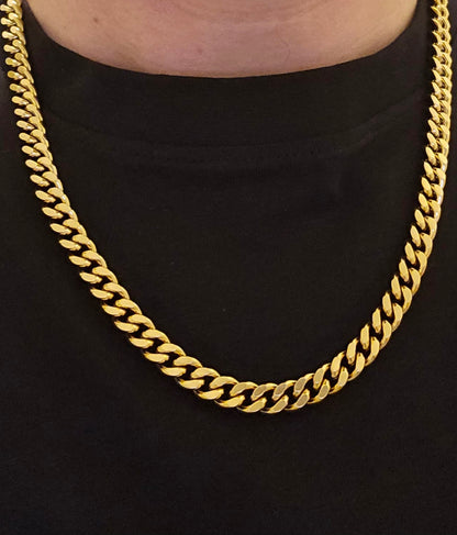 Cuban 8mm Chain Gold