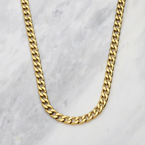 Cuban 8mm Chain Gold