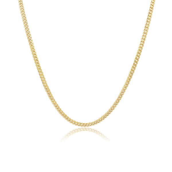 Cuban 4mm Chain Gold